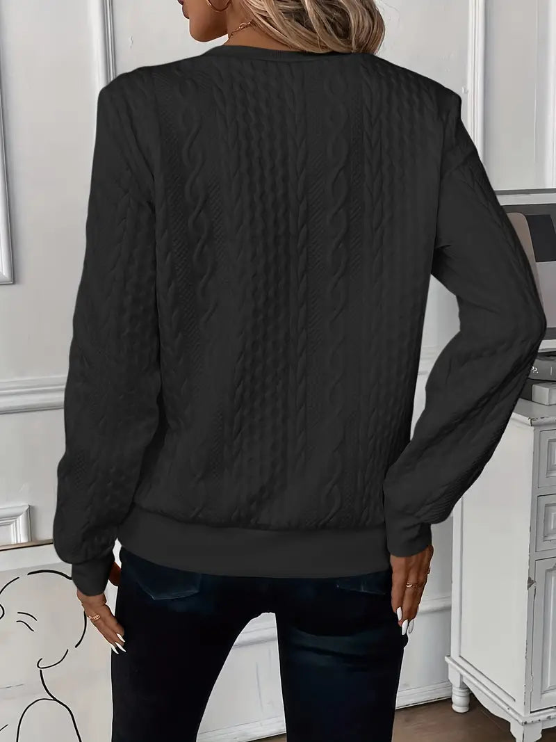 Élena l Un caldo maglione con un look di tendenza!