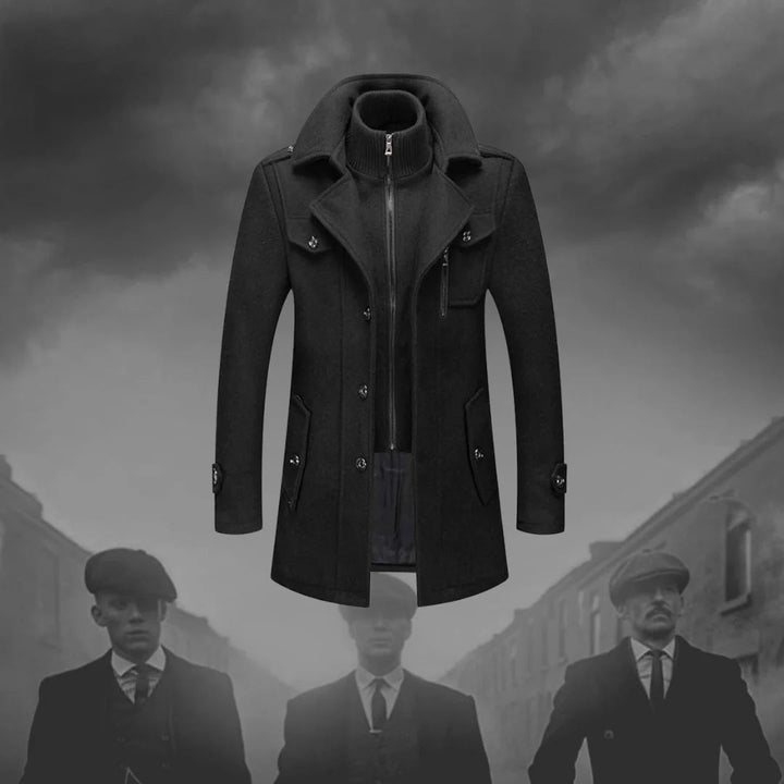 Chris - Cappotto in lana riscaldante