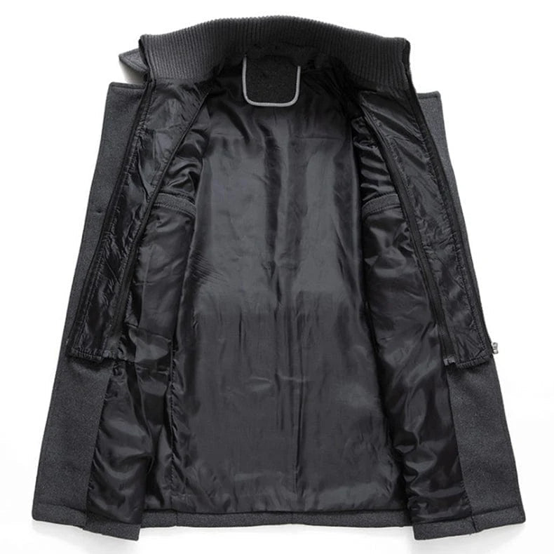 Chris - Cappotto in lana riscaldante
