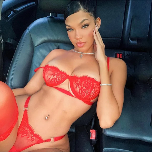 Anastasia - Set di lingerie italiana di lusso a 2 pezzi