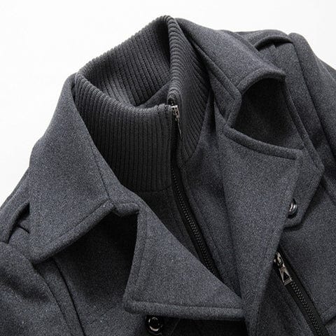 Chris - Cappotto in lana riscaldante