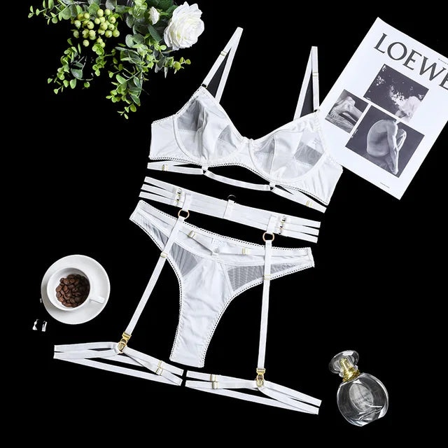 Lona | Set di lingerie francese a 3 pezzi