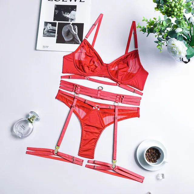 Lona | Set di lingerie francese a 3 pezzi